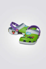 כפכפי צעצוע של סיפור באז לילדים במידות קטנות Toy Story Buzz Classic Clog T | קרוקס