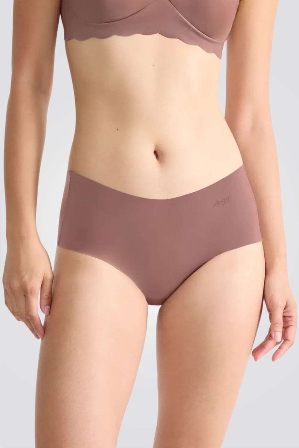 תחתוני מידי ללא תפר צבע חום