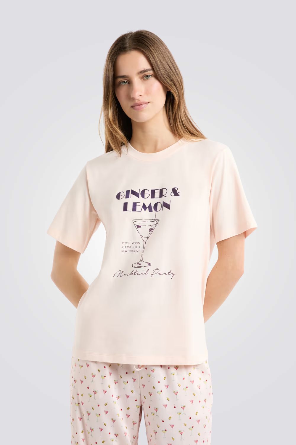 חולצת פיג'מה GINGER לנשים | איתם