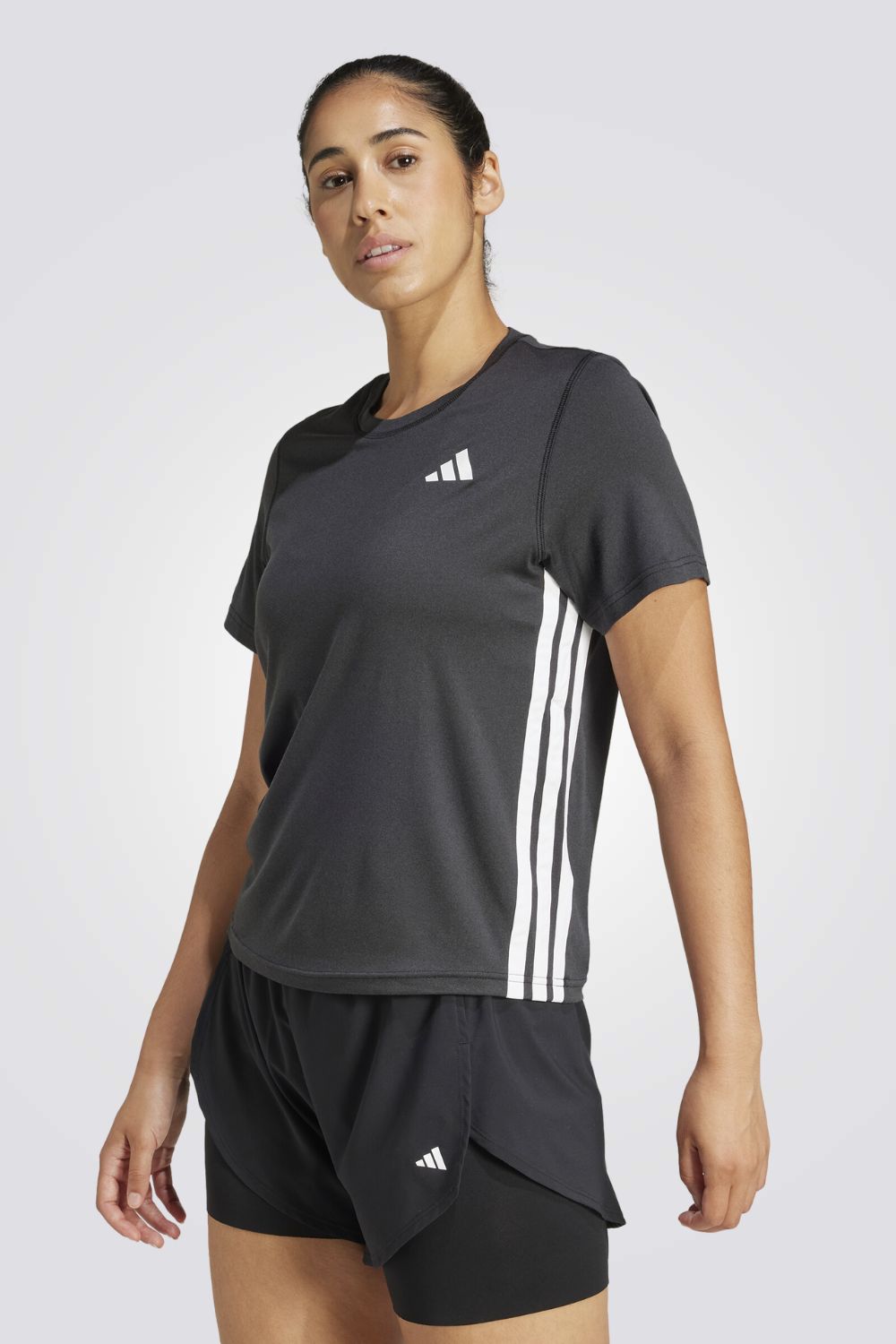 חולצת ספורט Stripes Workout Tee 3 לנשים 