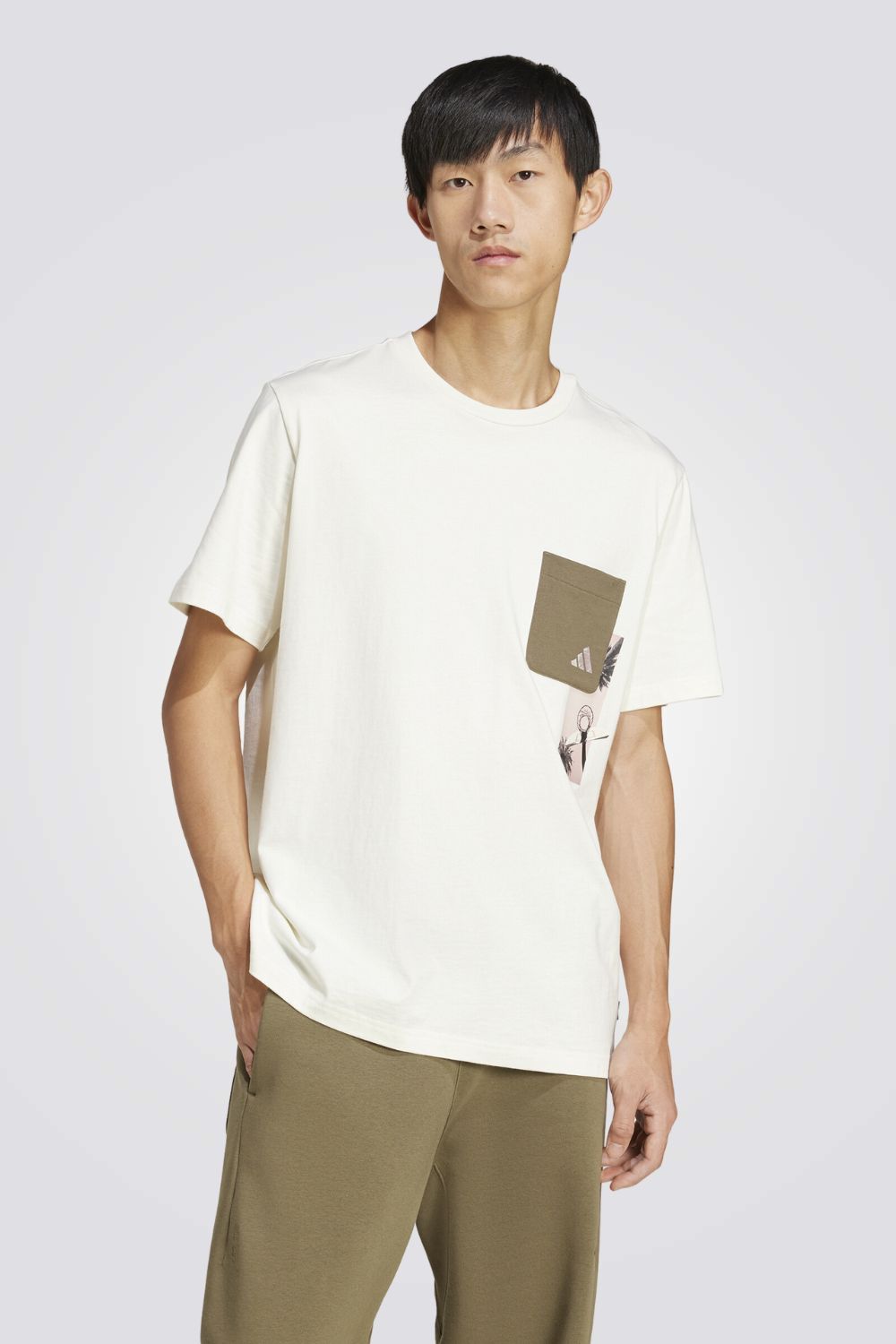 טי שרט  Lens Elevated Pocket לגברים