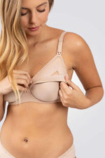 חזיית הנקה מריפוד ספייסר קל עם ברזלים