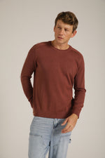 חולצת סריג בגזרת רגלן לגברים | קנת קול