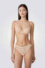 תחתון טנגה מעוטר תחרה | איתם