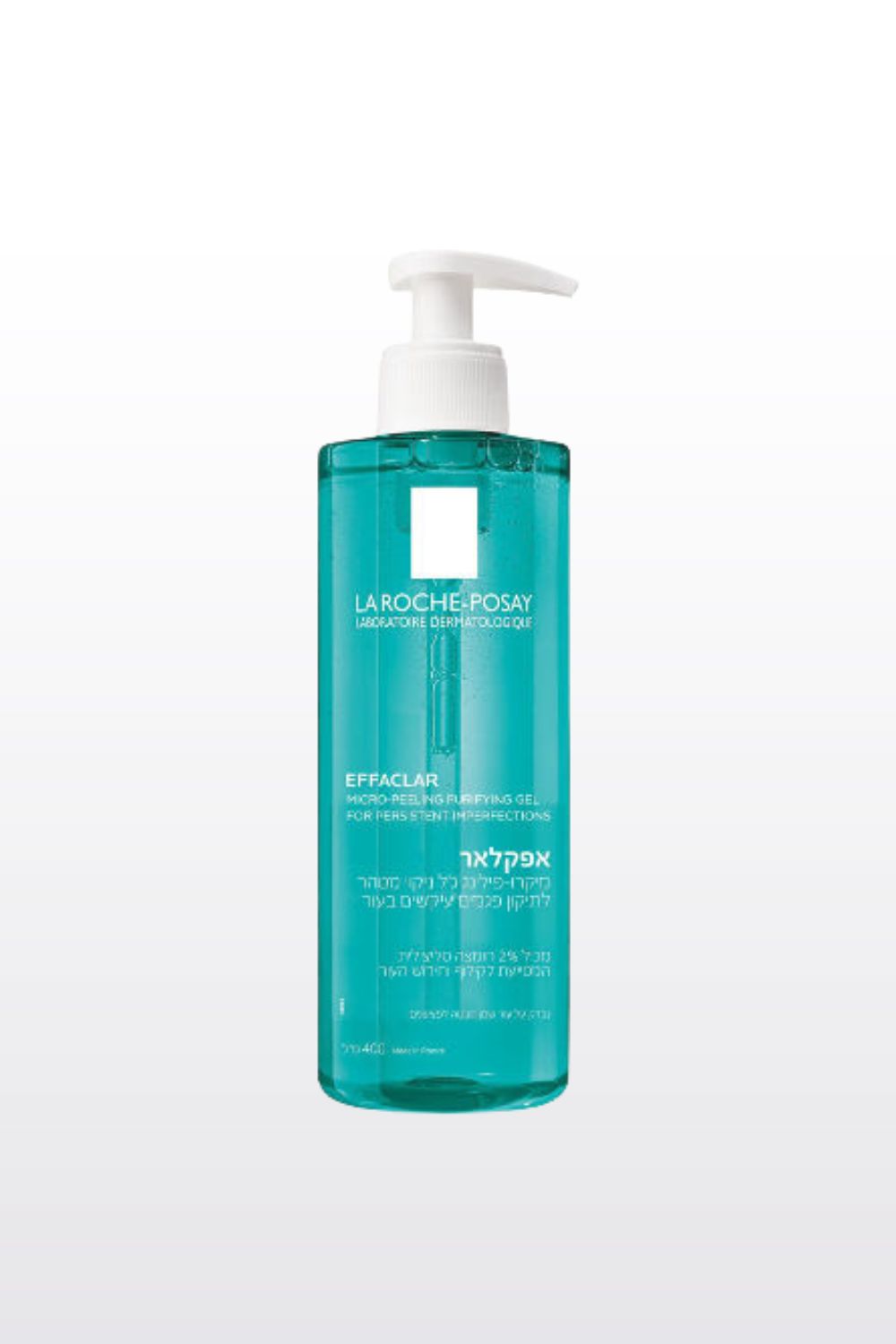ג'ל ניקוי לפנים 400 מ"ל EFFACLAR DUO | לה רוש פוזה 