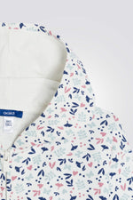 קפוצ'ון עם הדפס פרחוני | אוקיידי