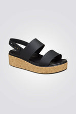 סנדלי פלטפורמה ברוקלין קורק לנשים Brooklyn Cork Low Wedge | קרוקס