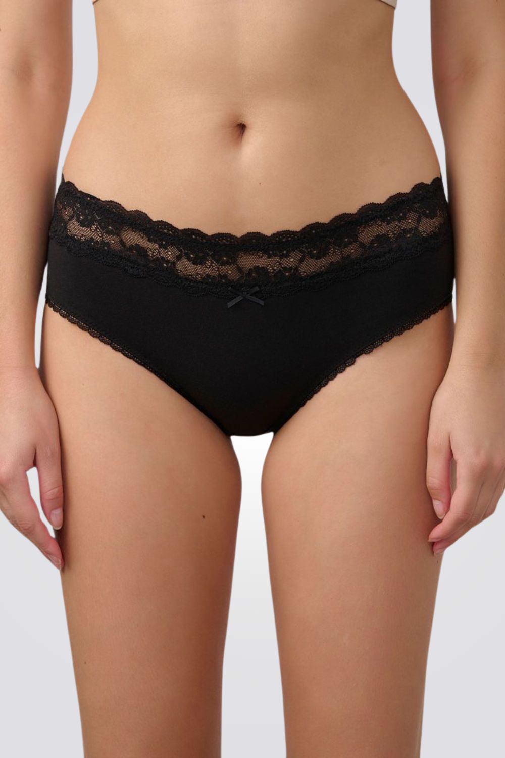 תחתוני מידי עם תחרה | פמינה