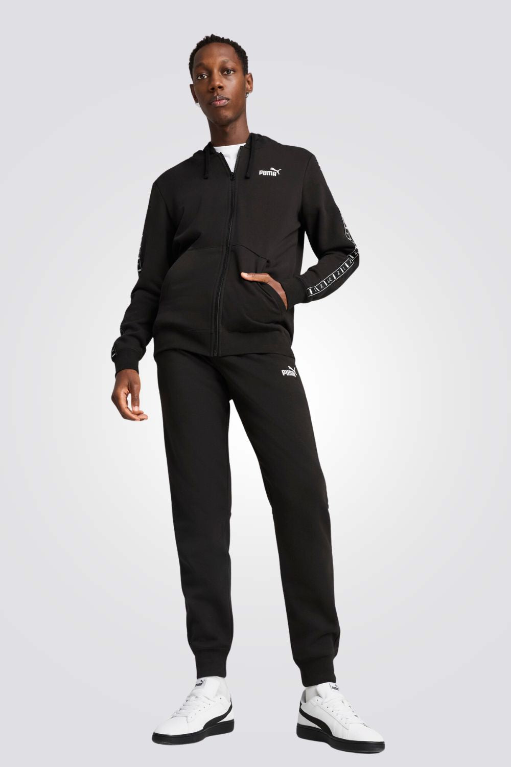 מכנסי פוטר ארוכים ESS TAPE Sweatpants לגברים