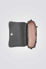 תיק צד לנשים בצבע אפור כהה 