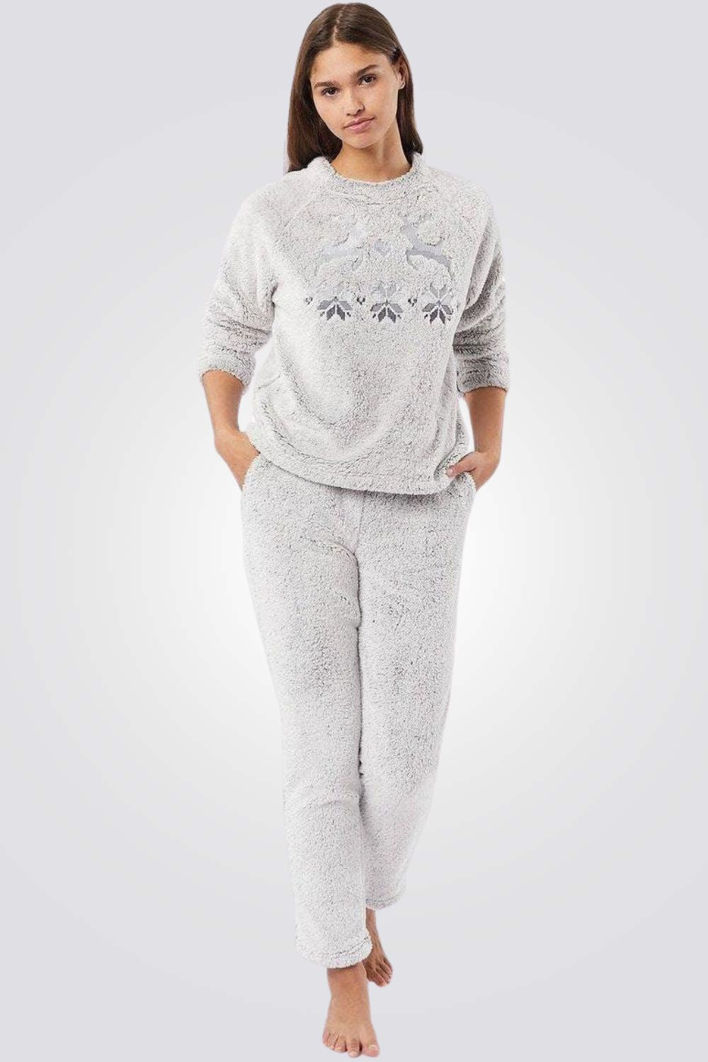 מכנסי פיג'מה פרוותיים MYDEER