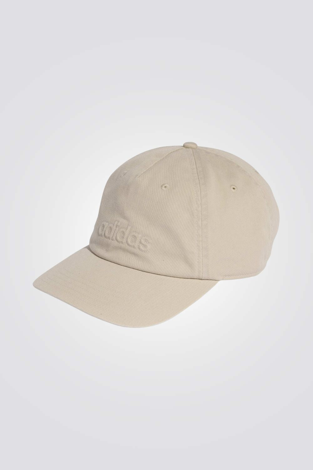 כובע Washed Dad Cap בצבע בז' | אדידס