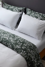 סט מצעים כותנה סאטן מיטה זוגית רחבה 180/200 ס"מ דגם LILLE