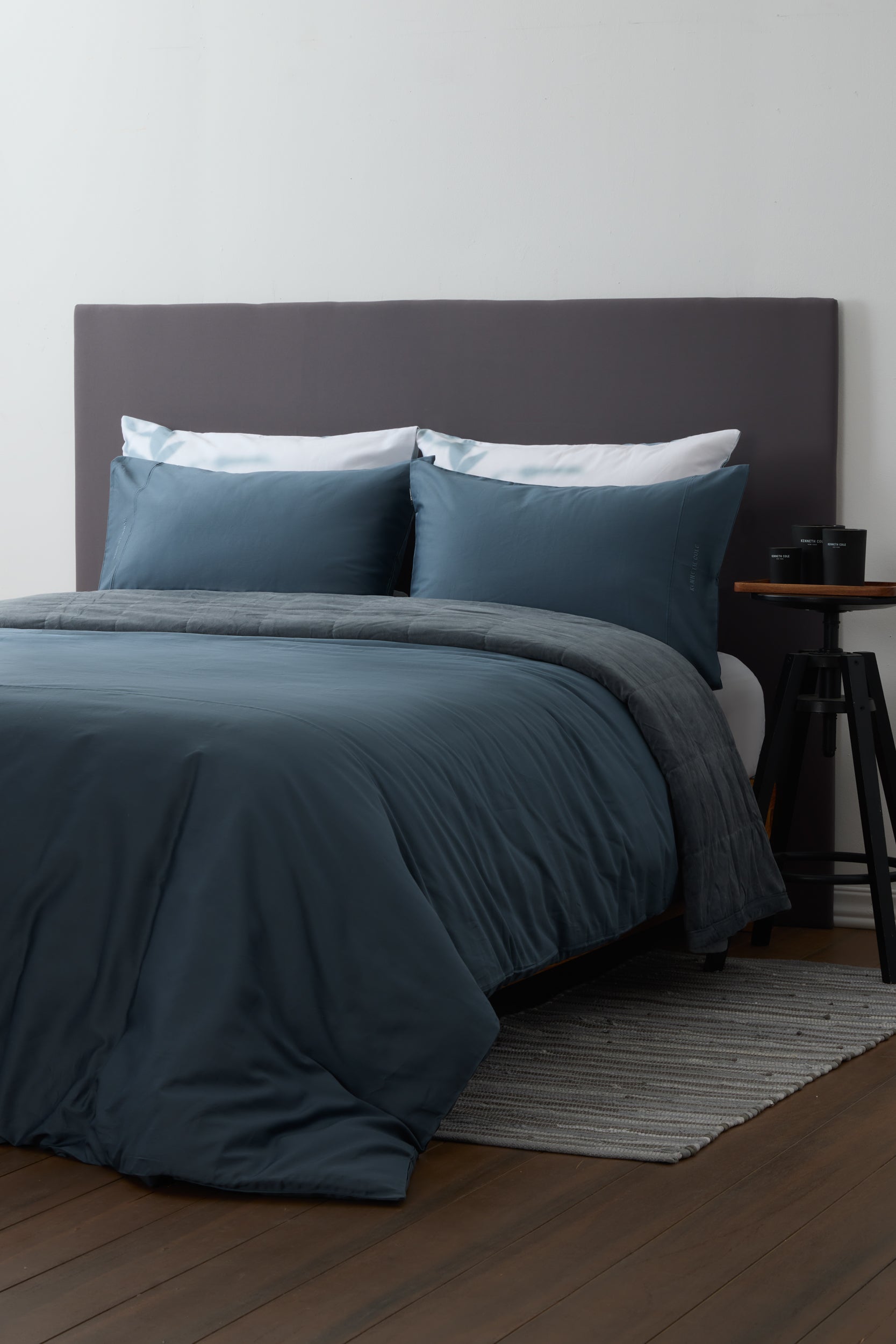 סט מצעים כותנה סאטן מיטה וחצי 120/200 ס"מ דגם PORTO