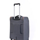 מזוודה טרולי עלייה למטוס ''18.5 דגם BARCELONA בצבע אפור - 4