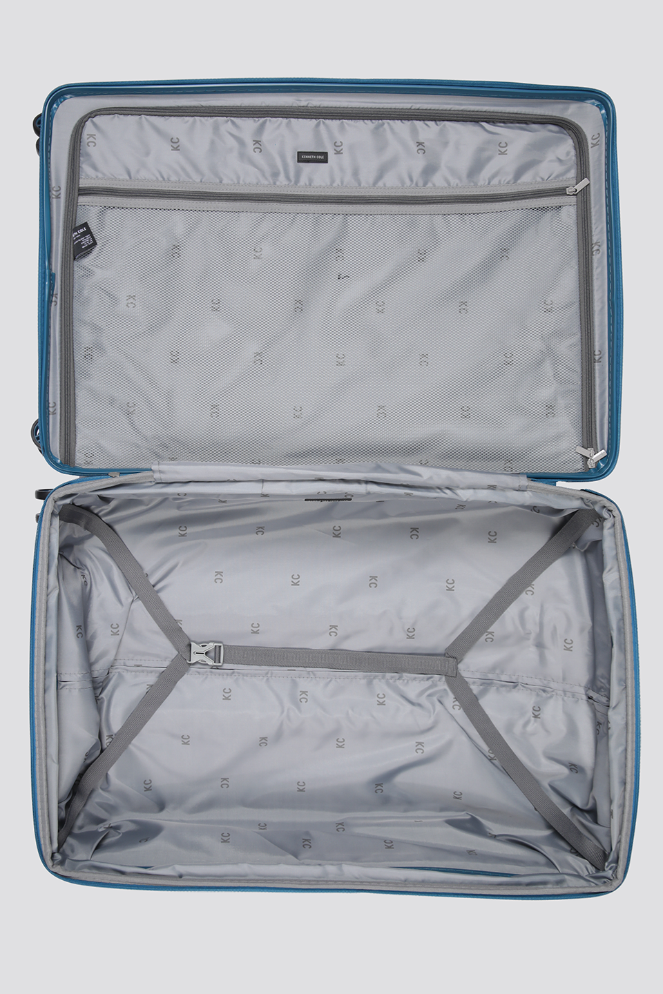 מזוודה קשיחה טרולי עלייה למטוס 19" מדגם INFLUENCE בצבע כחול