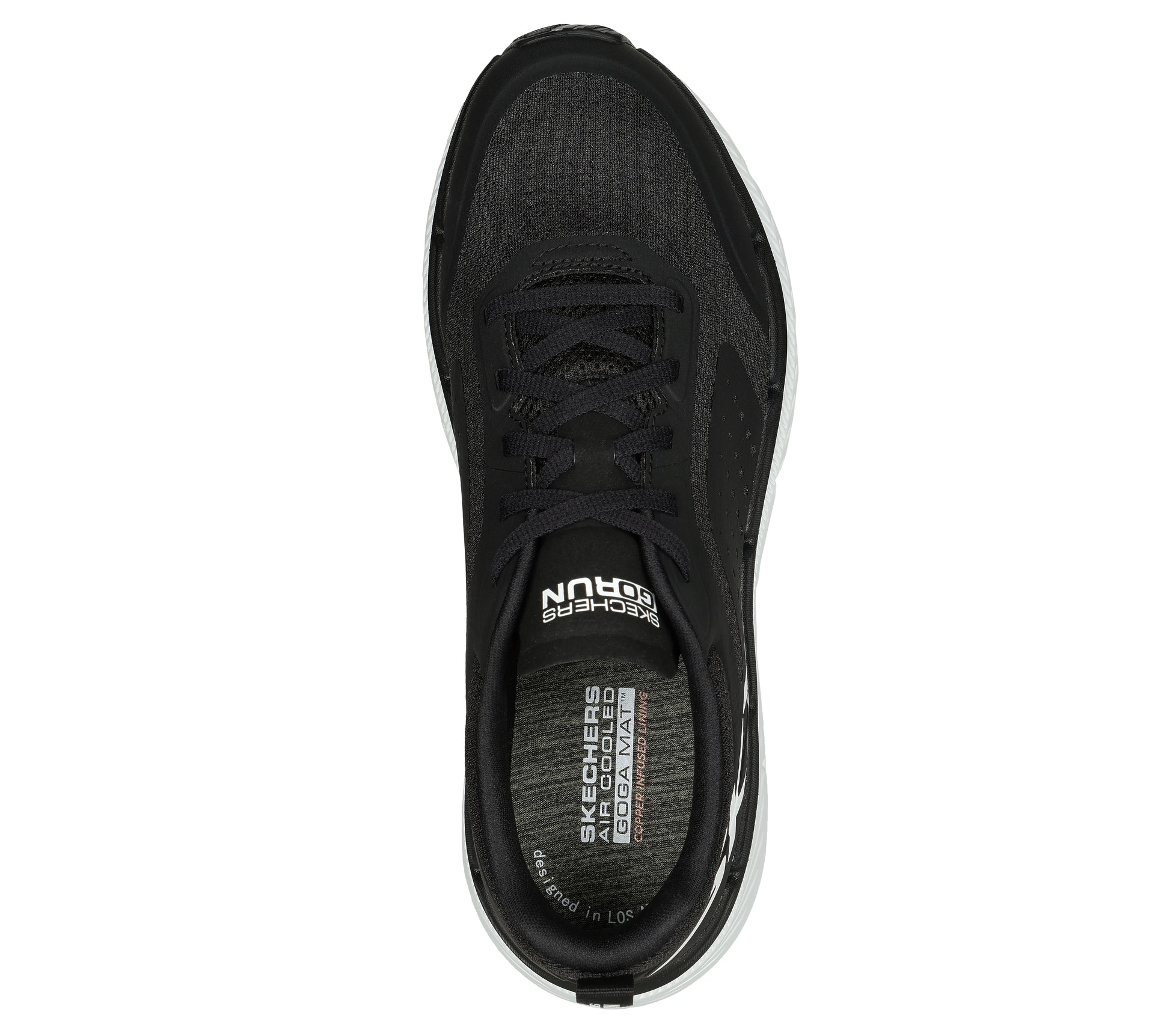נעלי ספורט לגברים Engineered Mesh Lace Up בצבע שחור ואפור