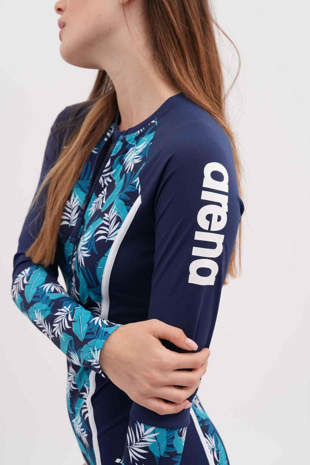 בגד ים שלם לנשים בצבע כחול - MASHBIR//365