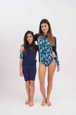 בגד ים שלם לנשים בצבע כחול - MASHBIR//365