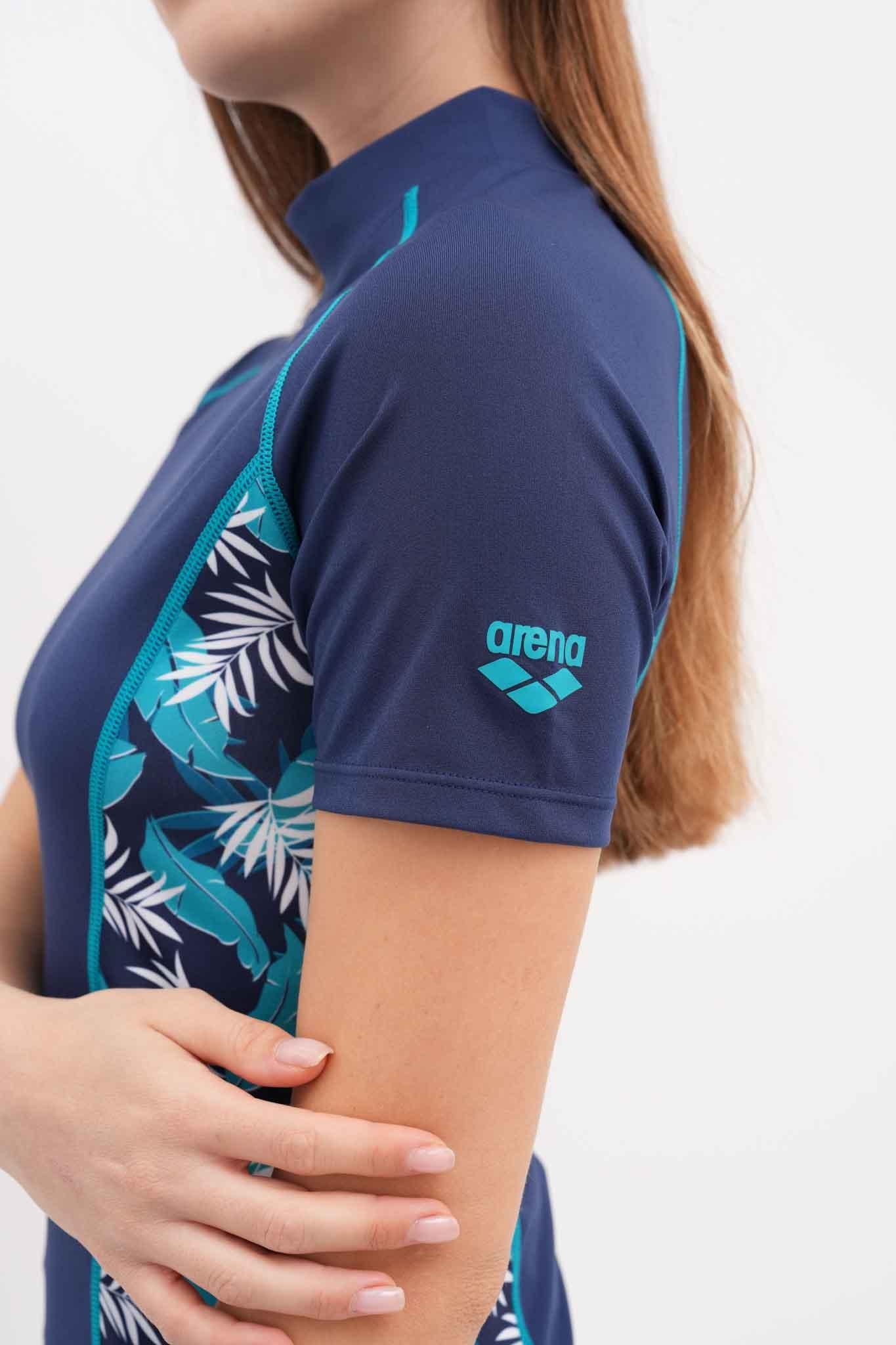 חולצת שחייה לנשים בצבע כחול - MASHBIR//365