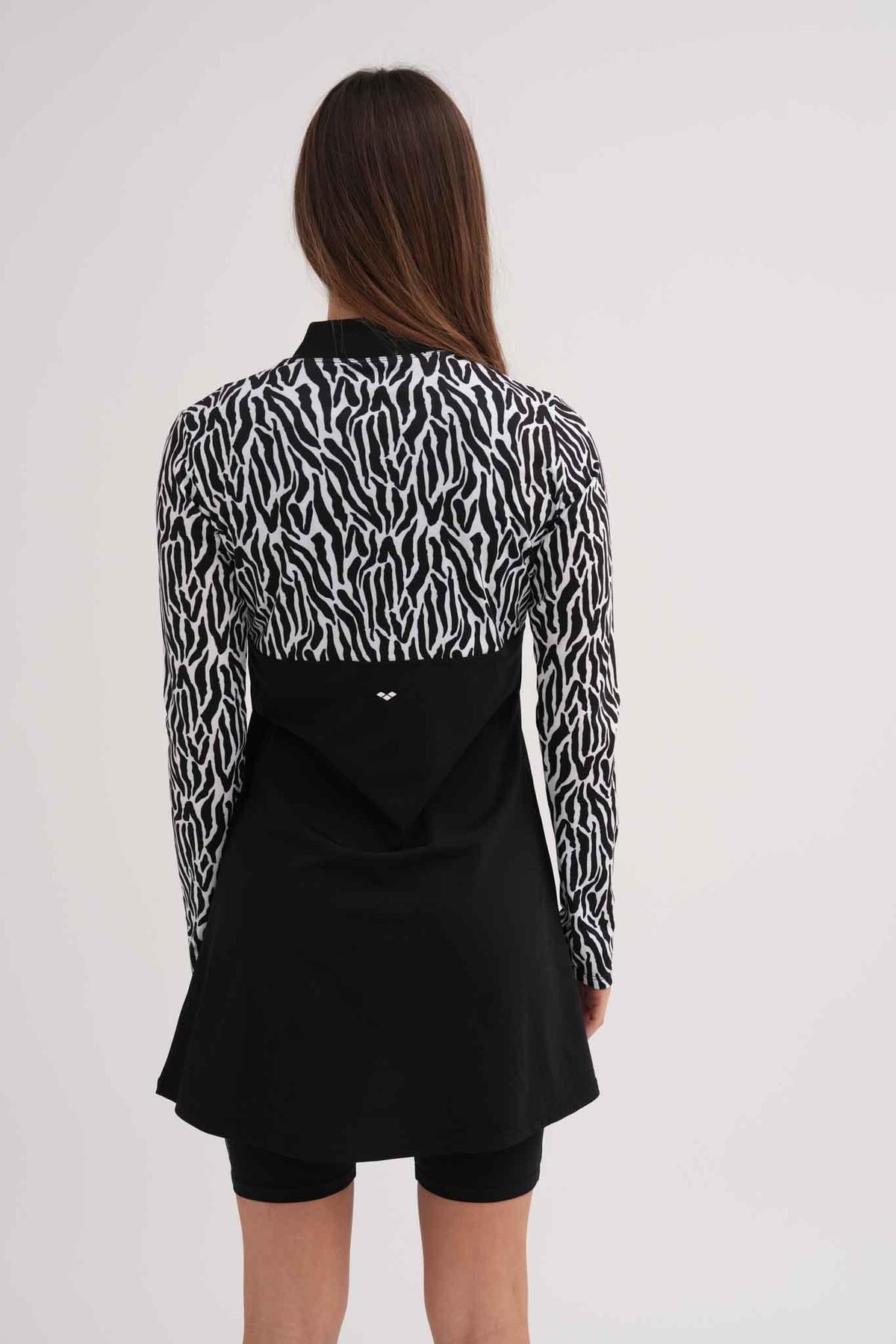 שמלת בגד ים לנשים בצבע שחור - MASHBIR//365