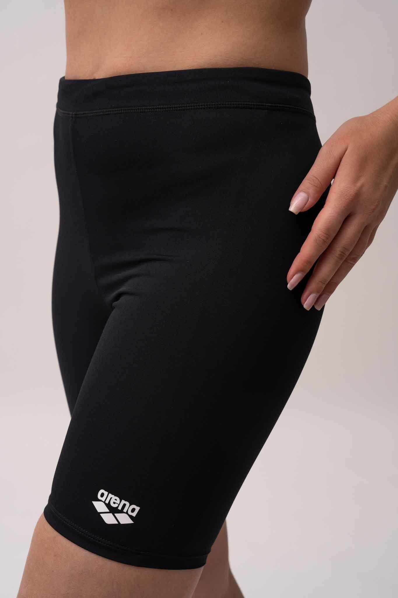 טייץ שחייה קצר לנשים בצבע שחור - MASHBIR//365