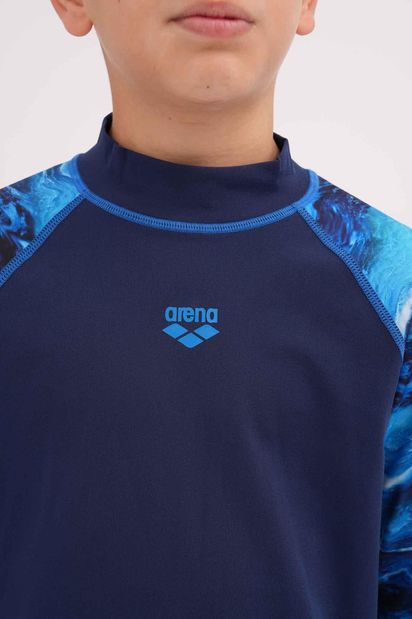 חולצת שחייה לילדים בצבע כחול - MASHBIR//365
