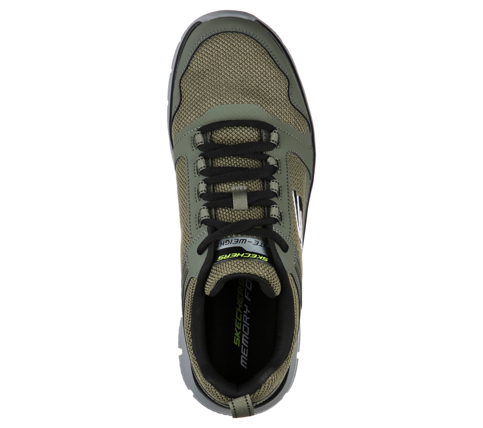 נעלי ספורט לגברים  Track - Knockhill בצבע ירוק זית