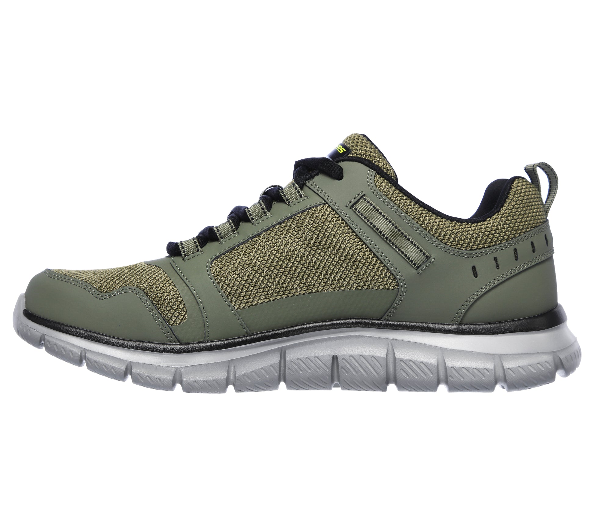 נעלי ספורט לגברים  Track - Knockhill בצבע ירוק זית