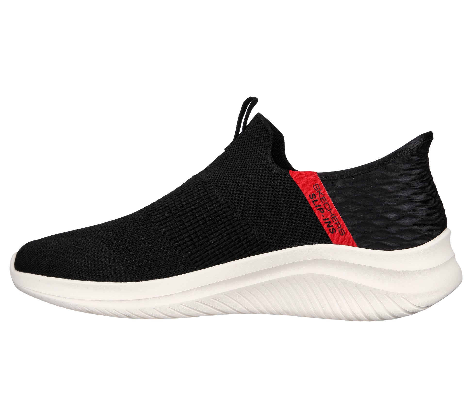 נעלי ספורט לגברים Ultra Flex 3.0 - Viewpoint בצבע שחור ואדום