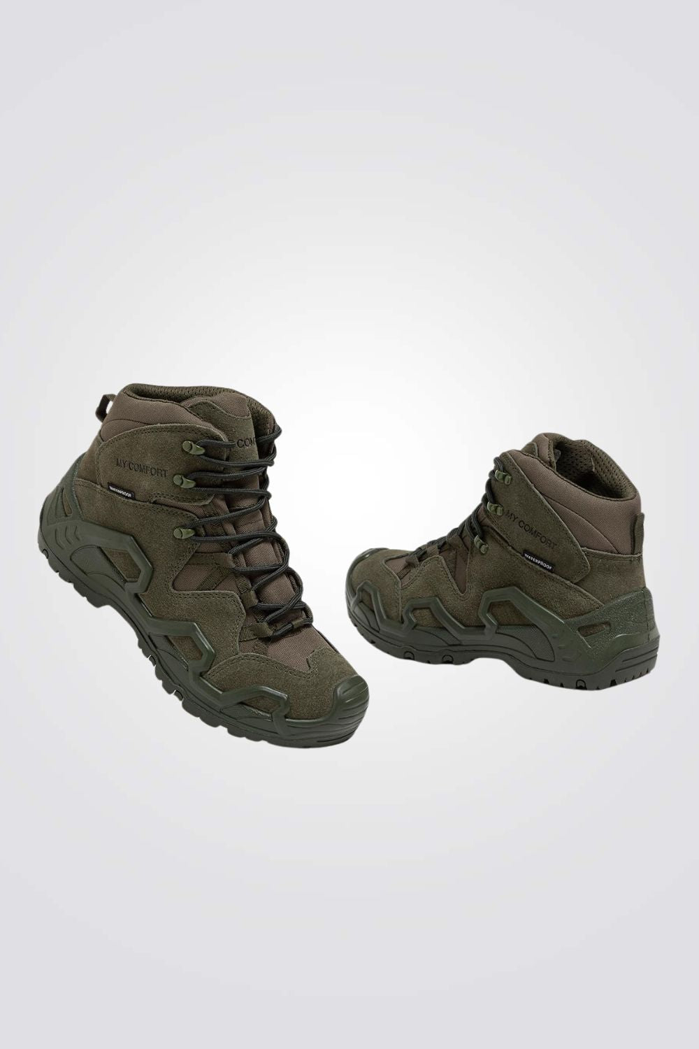 נעליים טקטיות יוניסקס בצבע ירוק