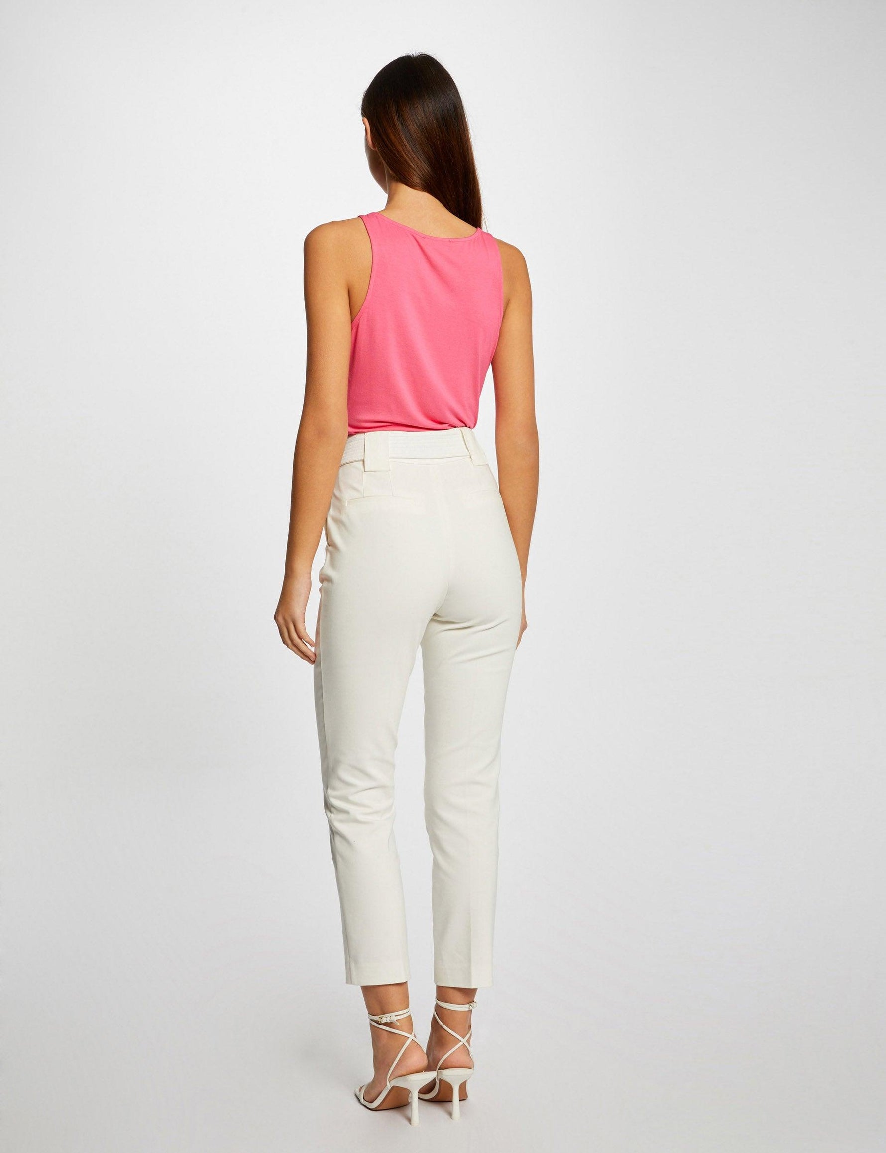 גופיית תחרה בצבע ורוד - MASHBIR//365