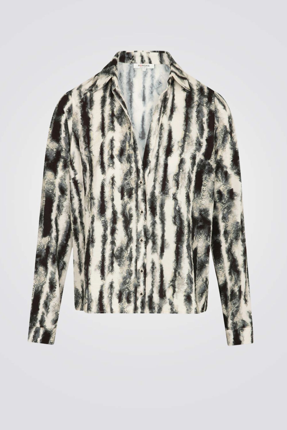 חולצה מכופתרת בהדפס