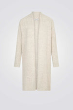 קרדיגן ארוך בצבע בז'