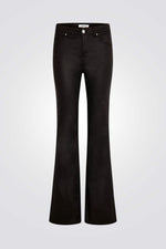 מכנסי FLARE עם ציפוי  