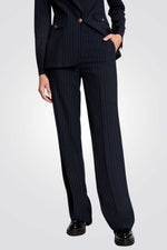 מכנסיים מחויטים פדלפון בצבע נייבי 