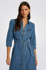 שמלת ג'ינס ארוכה