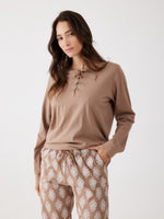 פיג'מה בעיצוב שרוכים והדפס | בוניטה דה מאס