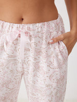 פיג'מה ארוכה בעיצוב מעוטר לנשים | בוניטה דה מאס