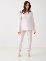 פיג'מה ארוכה לבבות לנשים | בוניטה דה מאס