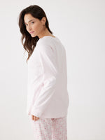 פיג'מה ארוכה לבבות לנשים | בוניטה דה מאס