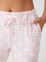 פיג'מה ארוכה לבבות לנשים | בוניטה דה מאס