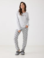 פיג'מה ארוכה לבבות לנשים | בוניטה דה מאס