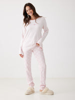 פיג'מה ארוכה לבבות לנשים | בוניטה דה מאס