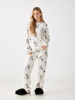 פיג'מת סנופי קטיפה לנשים | בוניטה דה מאס