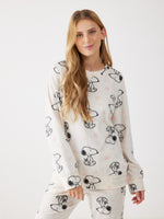 פיג'מת סנופי קטיפה לנשים | בוניטה דה מאס