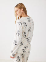 פיג'מת סנופי קטיפה לנשים | בוניטה דה מאס