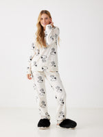 פיג'מת סנופי קטיפה לנשים | בוניטה דה מאס