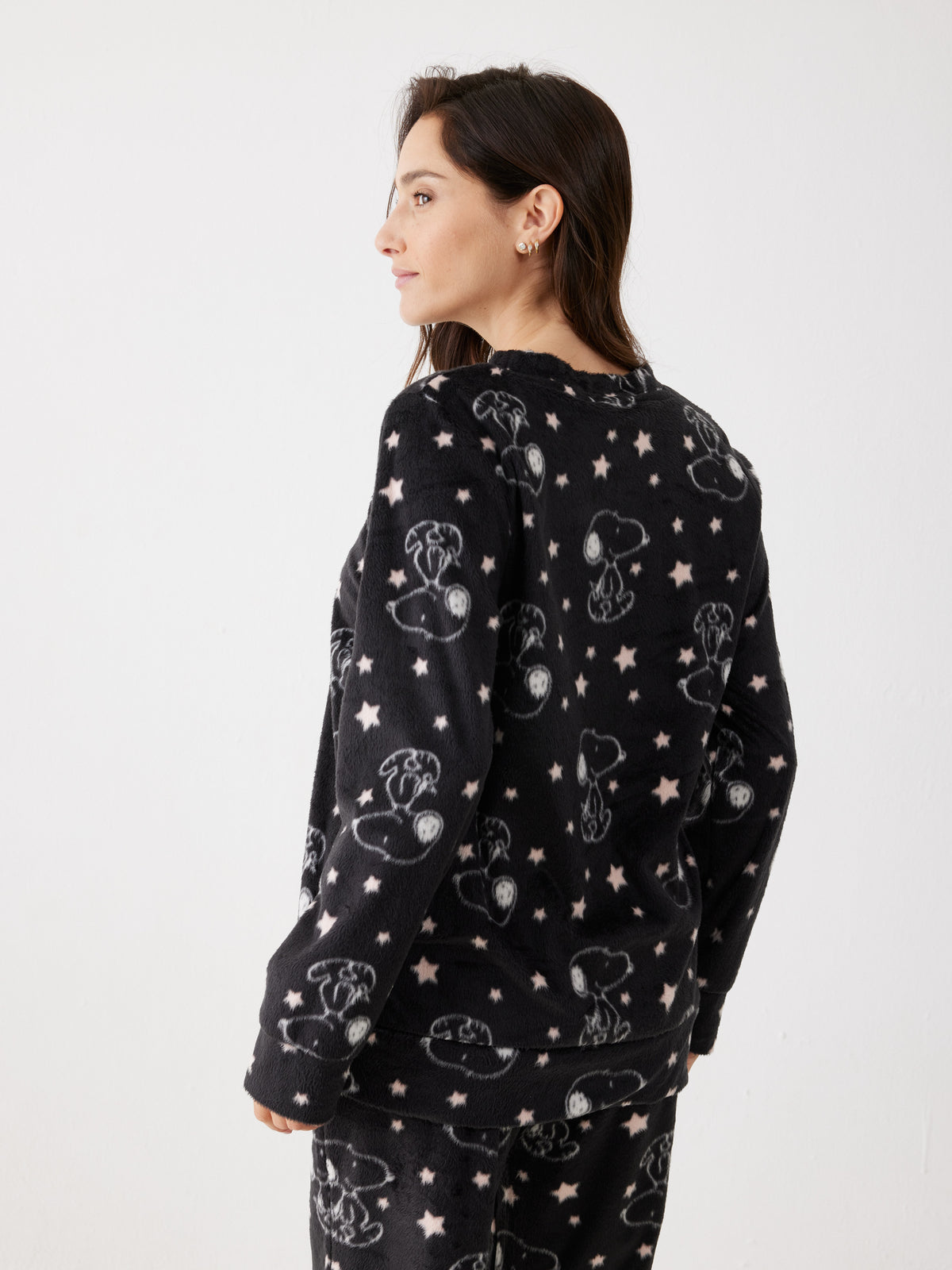 פיג'מת סנופי קטיפה לנשים | בוניטה דה מאס