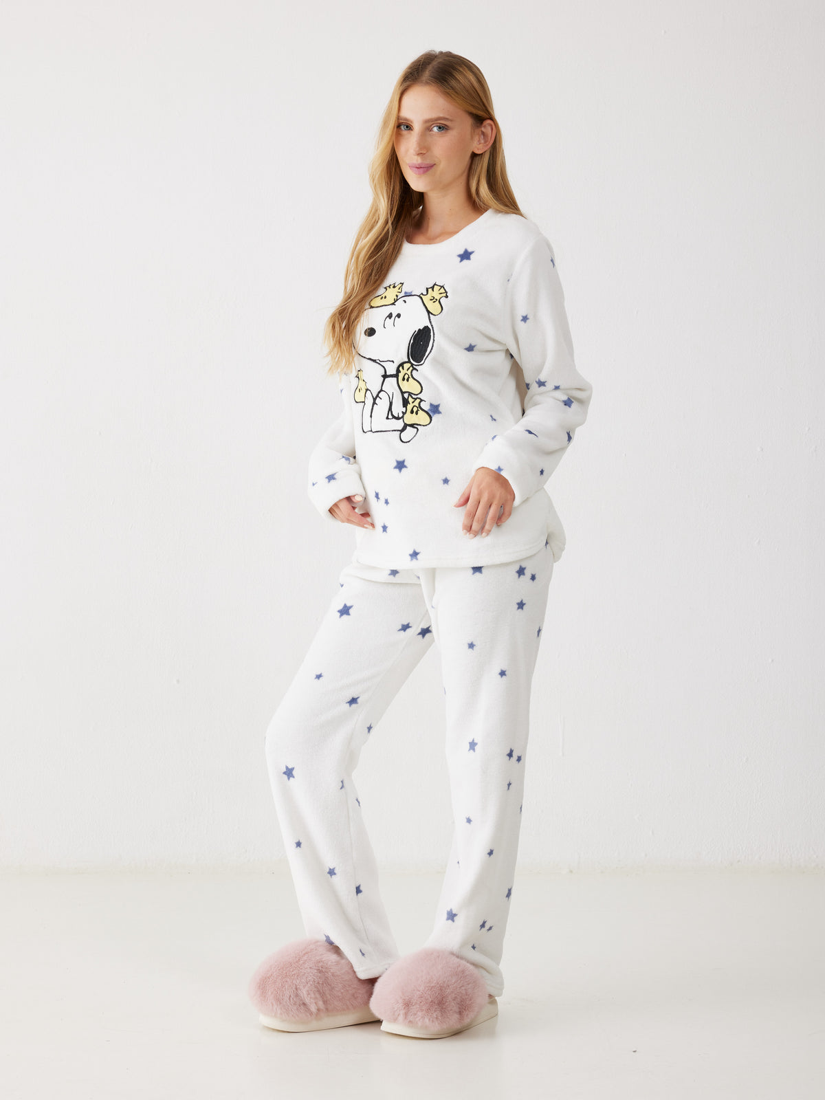 פיג'מת סנופי פלאפית לנשים | בוניטה דה מאס